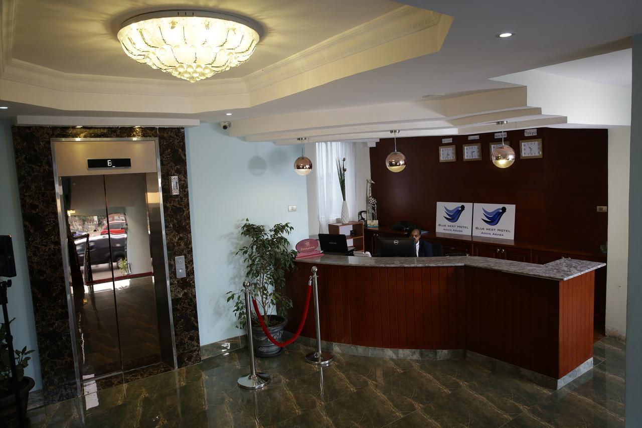 Blue Nest Hotel Addis Abeba Esterno foto